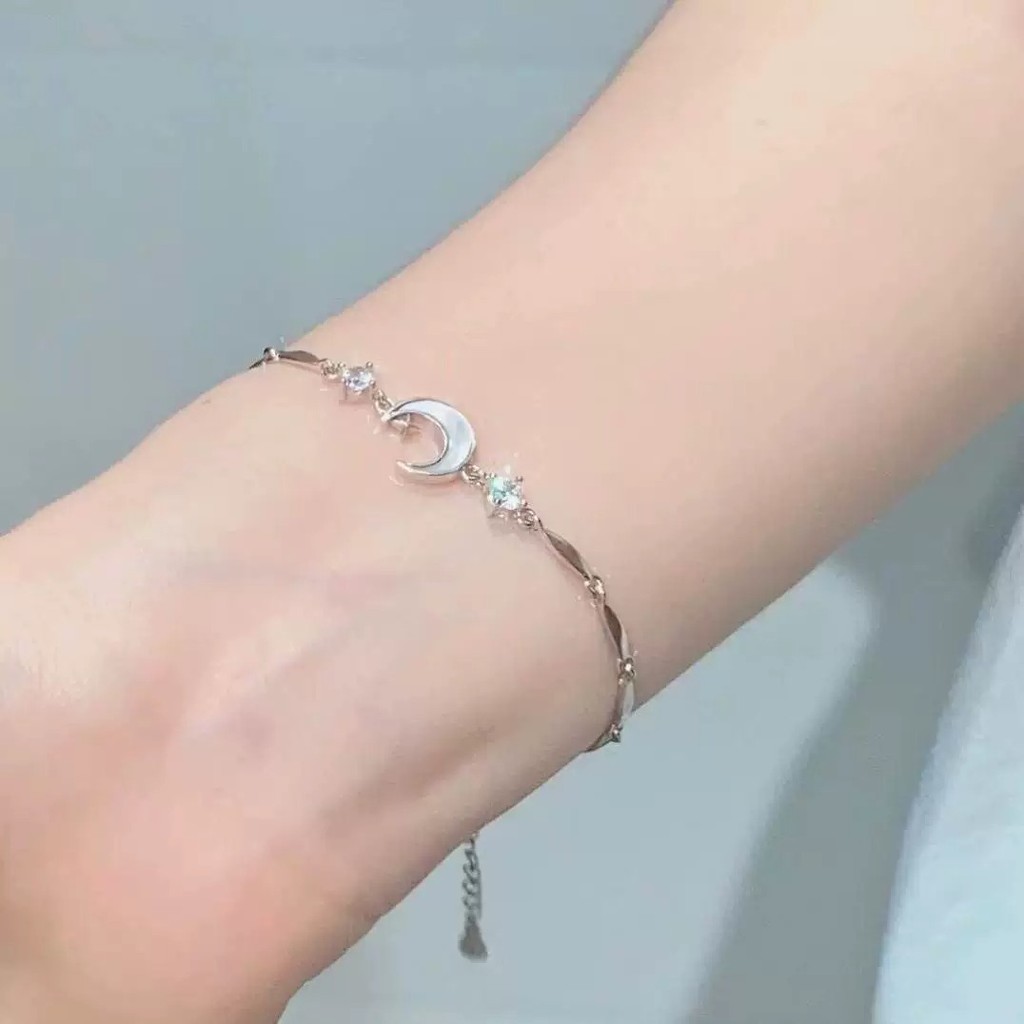 Vòng tay nữ sang trọng cao cấp, thiết kế pha lê zircon và hợp kim, phù hợp làm trang sức tinh tế