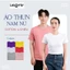 Áo Thun Cotton Nam Nữ Co Giãn 4 Chiều LeTom's, Form Dáng Chuẩn, Không Xù Lông, Đủ Size-M3
