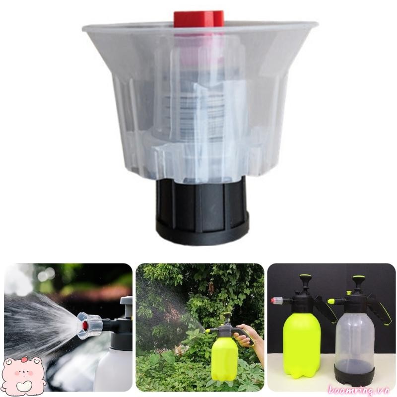 Vòi phun bọt Boom Vòi phun rửa xe Máy phun hoa có thể tưới nước Vòi phun