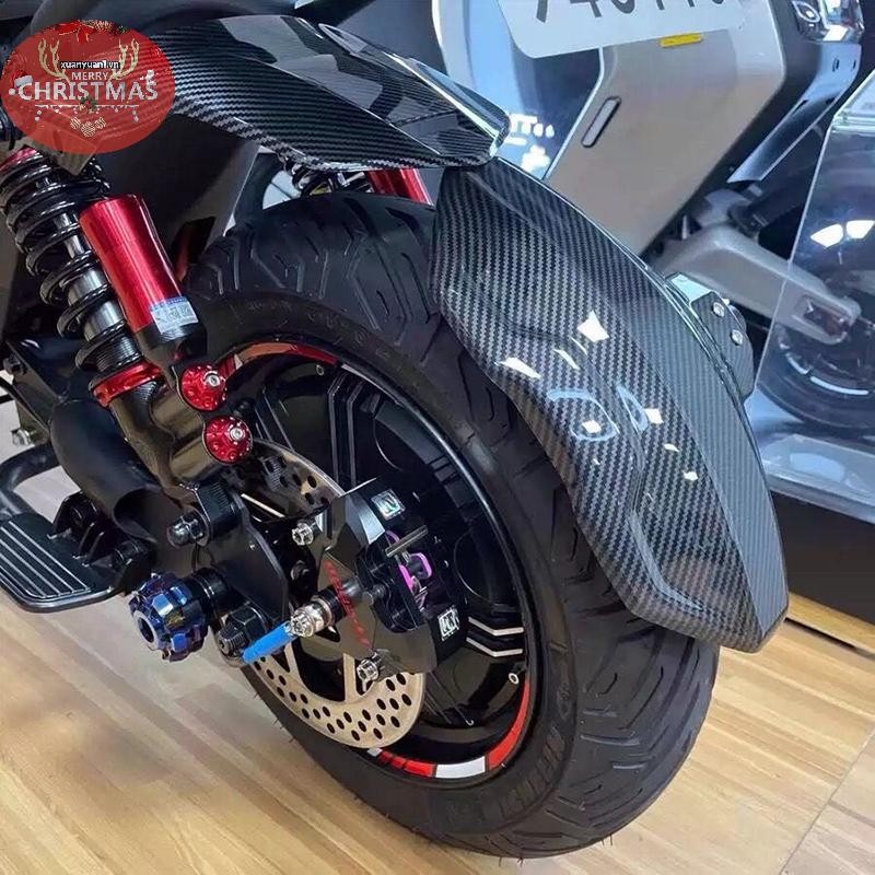 XUAN Xe Máy Chắn Bùn Kết Cấu Sợi Carbon Chắn Bùn Xe Điện Chắn Bùn Đa Năng Sợi Carbon VN
