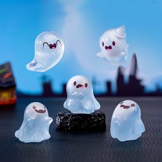 6 Cái / bộ Halloween Đêm Phát Sáng Búp Bê Ma Đạo Cụ Trang Trí - DIY Đáng Yêu Mini Dạ Quang Specter Hình Trang Trí