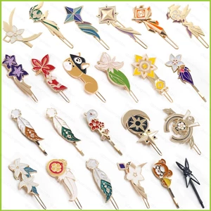 YT4 Genshin - Kẹp tóc, Mũ đội đầu Cosplay hình ảnh Hu Tao & Keqing