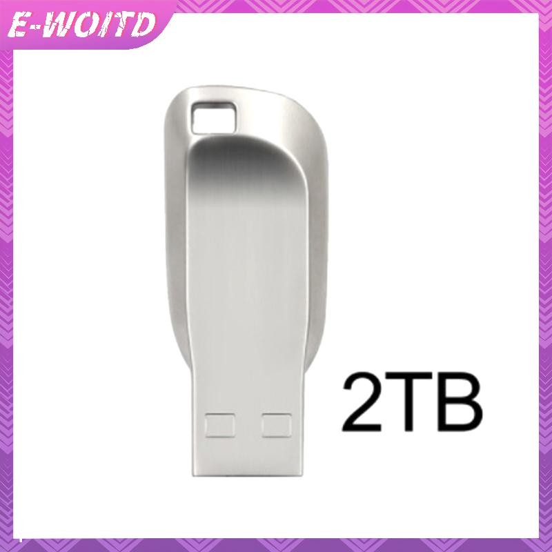 E-woitd 2TB Kim Loại Usb 3.0 Ổ Cắm Bút 2TB Usb Flash Drive 1TB Tốc Độ Cao Pendrive Chống Nước Đĩa Flash Usb Mới Nâng Cấp TYPE-C Adapter HNVN