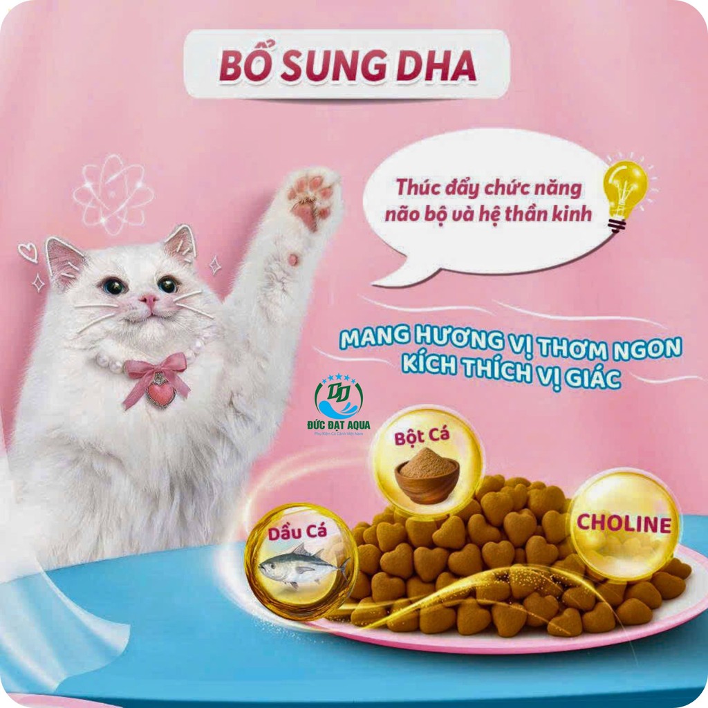 Thức ăn cho mèo TRƯỞNG THÀNH Smartheart Cat - gói 1,2kg - hạt cho mèo CHÍNH HÃNG siêu ngon 5