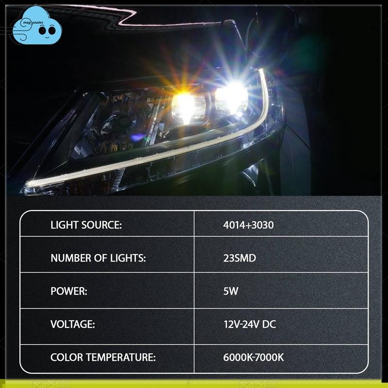 2 Chiếc Xe T20 7440 W21W LED Canbus Đèn Ngược 7443 Bóng Đèn LED Đuôi Phanh Tín Hiệu 6000K Đèn Siêu Sáng