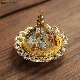 Queenten Lư Hương Rỗng Tháp Vàng Dầu Đốt Phong Cách Ả Rập Lư Hương Giá Đỡ Cho Gia Đình Khách Sạn Giá Đỡ Hương Đồ Trang Trí Yoga QT