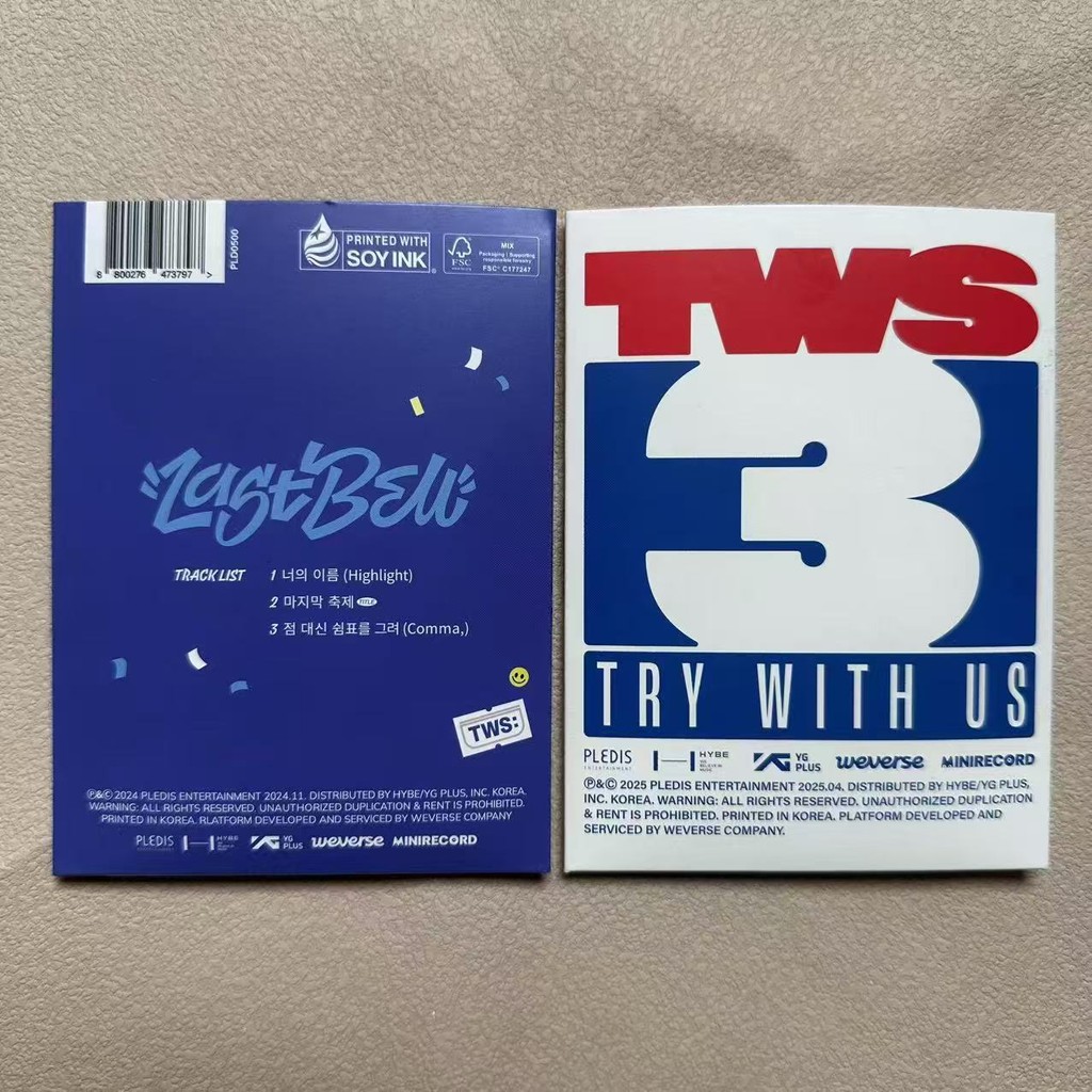 Album Mini thứ 3 củaTWS 'THỬ VỚI CHÚNG TÔI' (Wvs Album Ver.)