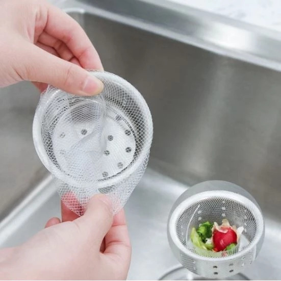 Combo 100 Túi Lọc Rác Bồn Rửa Chén Bát, Bọc Đựng Rác Bồn Rửa Bát DT061