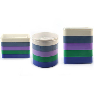 Bộ phận đồng hồ Hộp lưu trữ 5 lớp Công cụ sửa chữa đồng hồ Hộp lưu trữ Bộ phận màu Hộp Dụng cụ đồng hồ cho chuyển động thành phần vít