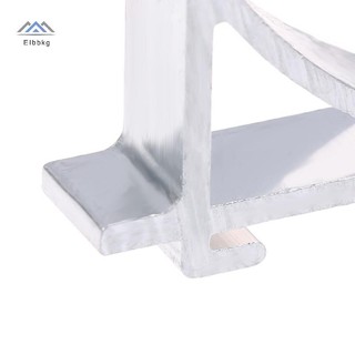 ELBBKG 6 Chiếc Kim Loại K Loại Tủ Đông Kẹp Kệ Tủ Lạnh Hỗ Trợ Móc Làm Mát Kệ Nẹp Tủ Lạnh Đồ Uống Tủ Khóa Kệ Mới