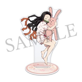 Mô Hình Acrylic Demon Slayer – Figure Anime Tokitou Muichirou, Tsuyuri Kanao, Đế Trưng Bày Trang Trí Bàn
