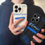 ibumpers Ốp Điện Thoại iPhone CAS: Pace Nhãn Mã Vạch Graffiti Họa Tiết Cho IPhone 16 15 14 12 13 11 Pro Max IP 7 8 Plus X XS XR Xếp Ly Ốp Lưng Silicon Mềm Chống Sốc