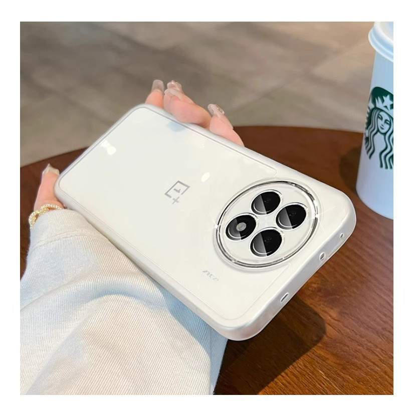 Dành Cho OnePlus Ace 5 Pro 3 3v 3 2 5G Matte Case Silicon Trong Suốt Bảo Vệ Ống Kính Máy Ảnh