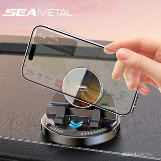 SEAMETAL Có Thể Tái Sử Dụng Ô Tô Đa Năng Giá Đỡ Điện Thoại Di Động Chống Trơn Trượt Cảm Ứng Thông Minh Điều Hướng Ô Tô Dụng Cụ Bảng Giá Đỡ