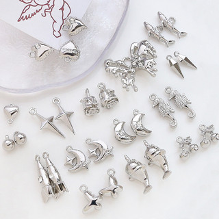 Hợp Kim Cá Heo Bướm Ngọt Ngào Phong Cách Thoáng Mát Mặt Dây Chuyền DIY Handmade Trang Sức Vòng Cổ Bông Tai Mặt Dây Chuyền Phụ Kiện Chất Liệu