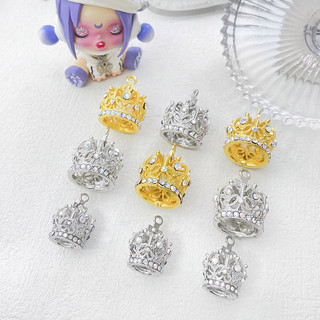 Phụ kiện thủ công 3D Zirconium cho dây chuyền, mặt dây chuyền, mũ đội đầu, chất liệu tự làm