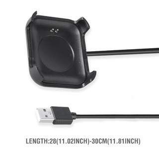 Charmantcc1 USB Snap-on Dây Sạc Đế Đế Đế Sạc Adapter Đứng Cho Đồng Hồ HW18