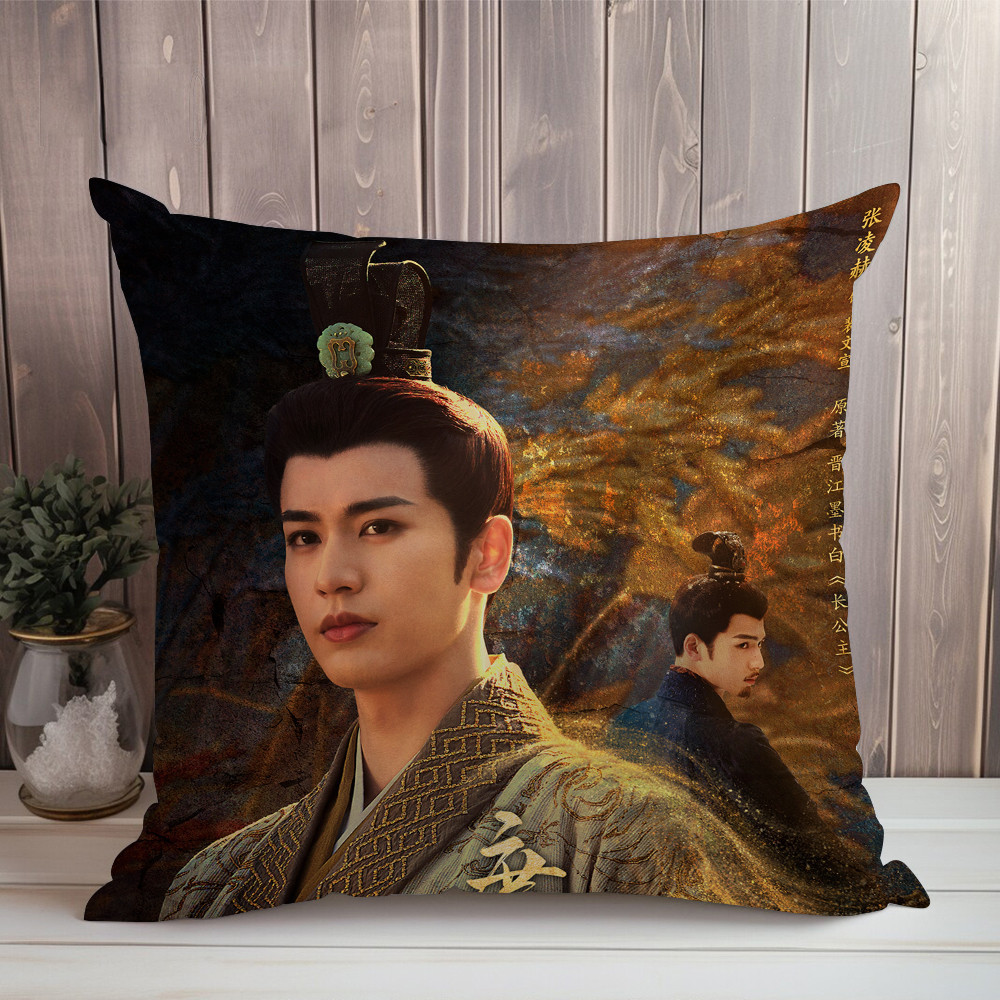 Zhang LingHe Ném Vỏ Gối In Một Mặt Gối Phòng Khách Sofa Xe Quà Tặng Đệm Quà Tặng Trẻ Em Quà Tặng (Không Có Lõi)