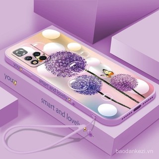 Ốp điện thoại chống sốc Silicon mềm họa tiết bồ công anh cho Redmi 10 Redmi Note 11 Pro Note 11S 6qzv