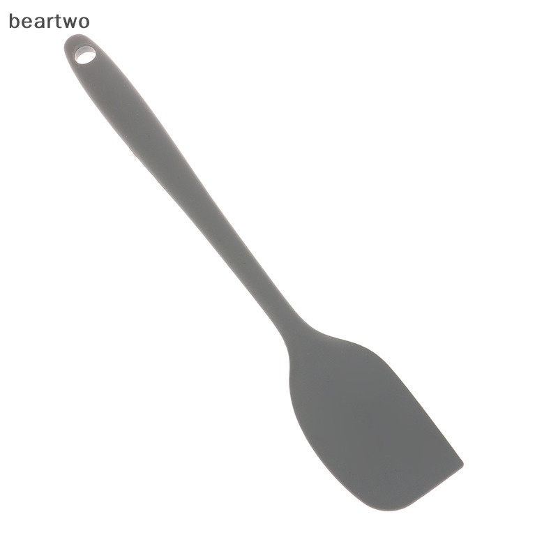< Beartwo > 1 Thìa Silicon Cấp Thực Phẩm Cho Dụng Cụ Cạo Nướng Bánh Thìa Nấu Chịu Nhiệt Máy Rửa Bát An Toàn Và Đẹp