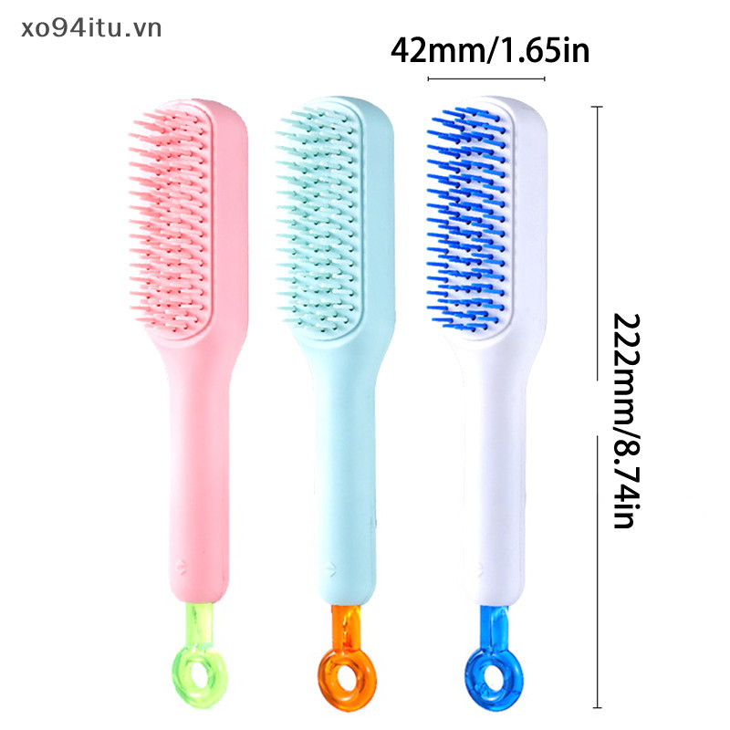 XOITU Massage Lược Chống Rối Tĩnh Tóc Không Và Làm Sạch Tóc Nhanh Massage Da Đầu Unknot Undo Hair Barber Brush VN