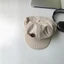 Mũ hình bát giác Roly vải nhung, điều chỉnh được, giữ ấm và chống gió dành cho nữ