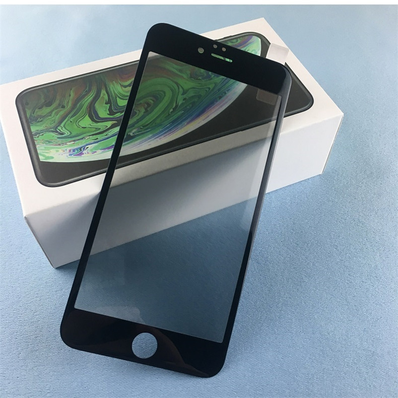 Iphone8 8Plus 7Plus 6Plus 6SPlus SE2022 SE2020 400D Chống Gián Điệp Riêng Tư Đen Trắng Cạnh Kính Cường Lực Phim Cho iPhone 8 7 6 6S Plus SE 2020 2022 Bảo Vệ Màn Hình Điện Thoại Chống Trầy Xước