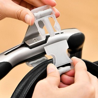 Dây đai đóng gói hành lý WOAY, có thể điều chỉnh, khóa treo cố định chống mất, dây đeo khóa cho phụ kiện du lịch