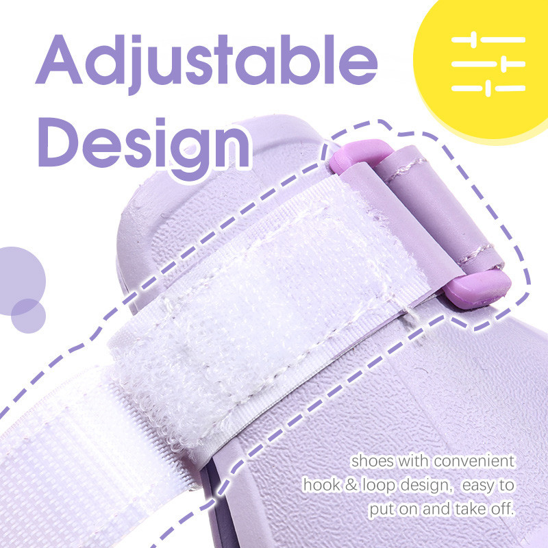 Giày Chó Thoáng Khí Có Thể Điều Chỉnh Giày Thú Cưng Bền Với Dải Phản Quang Cho Chó Nhỏ Vừa Paw Protector Ngoài Trời 4 Chiếc