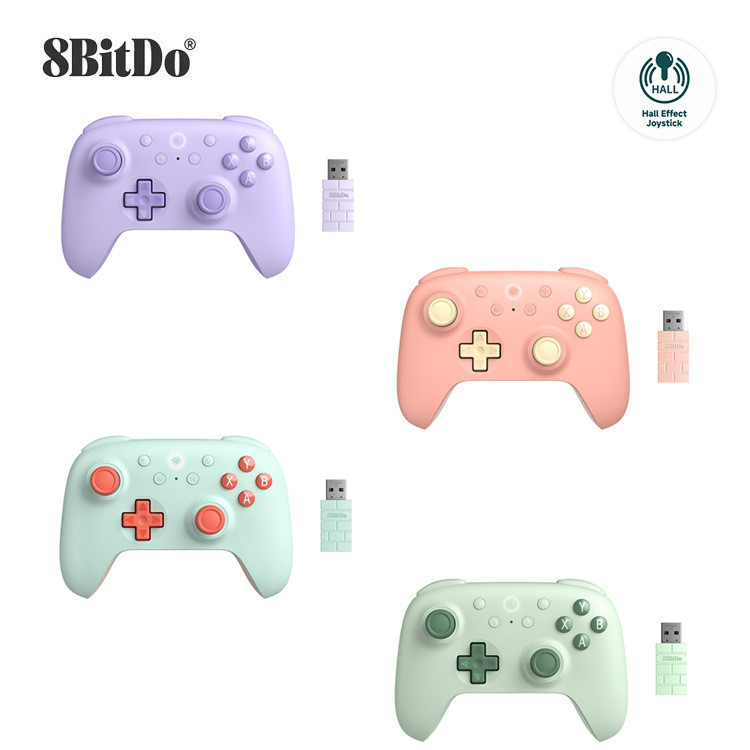 Mới 8BitDo Ultimate 2C Bộ Điều Khiển Chơi Game Không Dây Cho PC Windows 10 / 11 Steam Deck Raspberry Pi Android Phụ Kiện Trò Chơi