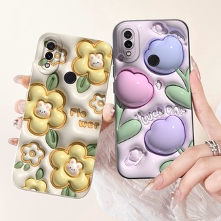 Ốp bảo vệ ống kính Xiaomi Redmi Note 7 Pro 7S Note7 Redmi Note7S 7 7Pro Vỏ điện thoại TPU silicon mềm hình thỏ gấu trúc dễ thương