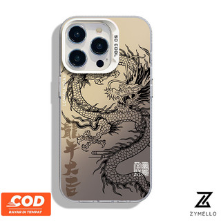 Ốp Lưng Cho OPPO Reno 15F Reno 14F Reno 13F Reno12 F Reno11 F Reno 10 Pro 5G Reno 8T Reno 8Z Reno 7Z Reno 8 Ốp Điện Thoại TPU Chống Sốc Rồng Đen