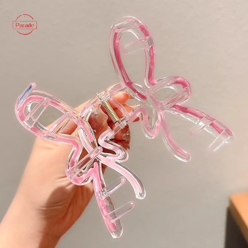 Diễu Hành Màu Gradient Kẹp Tóc Cho Nữ Hairgrips Acrylic Vuốt Tóc Kẹp Tóc Phụ Kiện Tóc Thanh Lịch Bé Gái Mũ VN