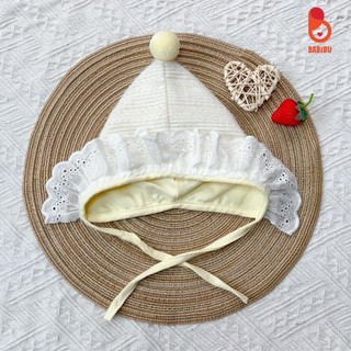 Mũ bèo tiểu thư họa tiết ren cho bé gái