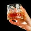 Ly Thủy Tinh Vintage whi.ky Rock Glass 160ml | Tùy Chọn Họa Tiết FE123