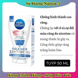 Kem đánh răng siêu trắng PERL WEISS 50ml (hàng nội địa đức)
