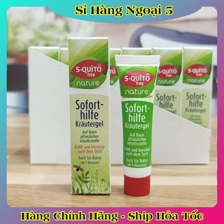 Thanh lăn,xịt chống muỗi, kem bôi côn trùng đốt và gel bôi muỗi đốt Squito Free cho bé từ sơ sinh của Đức- Da