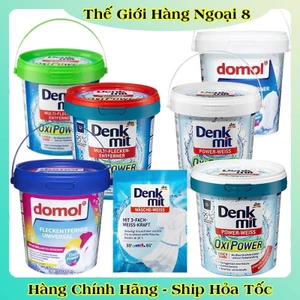 Bột tẩy trắng quần áo Denkmit Oxi Power WEISS 750g -Hàng nội địa Đức