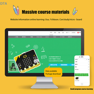Dta Micro: Bit V2 Micro Bit Go Edition BBC Microbit Dành Cho Trẻ Em DIY Ban Phát Triển BBC Microbit V2.0Board PO