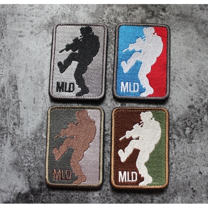 Patch chiến thuật MLD đột nhập_đạp cửa xông vào _retro