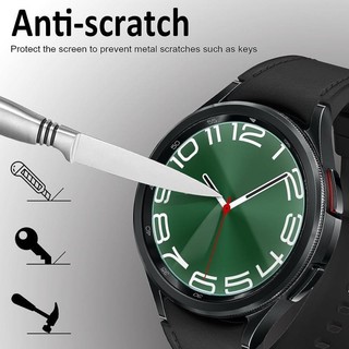 Dành Cho Samsung Galaxy Watch 7 6 5 4 40mm 44mm Kính Cường Lực Bảo Vệ Màn Hình Cho Samsung Watch 7 44 40 Phụ Kiện Phim Bảo Vệ