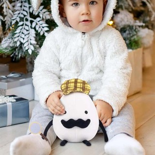 25cm Detective Egg Plush Doll Game Secret Staycation Peripheral Detective Egg Plush Toy