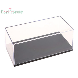 [Lostcorner] Hộp trưng bày mô hình ô tô ba kích cỡ 1: 64 Hộp bảo vệ trong suốt Hộp đựng bụi Acrylic [Mới]