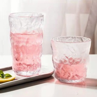 Cốc thủy tinh vân sóng nước - Decor quán cafe, chụp hình đồ ăn, đựng đồ uống ALINE