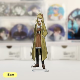 Thư Viện Ruina Đứng Anime Móc Khóa Lobotomy Corporation Nam Móc Chìa Khóa Cho Nữ In Hình Acrylic Móc Khóa Mặt Dây Chuyền Quà Tặng
