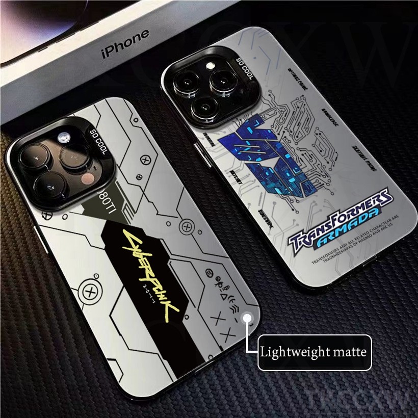 Ốp điện thoại punk lỏng không gian mạng cho Redmi K70 K60 K50 K40 K30 Pro Ultra Gaming K70E13C 12C 10C 9C 12 10 A1 A2 Vỏ bảo vệ màu bạc mờ