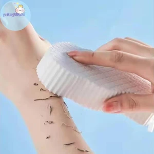 Pufangbliss Mềm Tẩy Tế Bào Chết Tắm Bọt Biển Bàn Chải Tắm Tẩy Da Toàn Thân Tẩy Tế Bào Chết 3D Bọt Biển Tắm Trẻ Em Máy Mát Xa 1PC VN