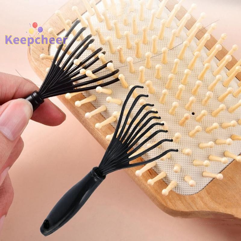 [Keepcheer] 2 Lược Chải Tóc & Bàn Chải Tẩy Nhúng Tay Cầm Dụng Cụ Lau Tóc [Mới]