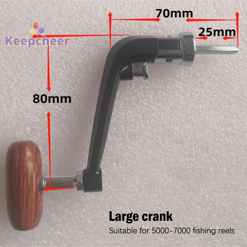 [Keepcheer] Tay cầm cuộn câu thay thế Tay câu Bánh xe Núm giải quyết Phụ kiện cho 1000 2000 3000 4000 5000 6000 7000 Series [Mới]