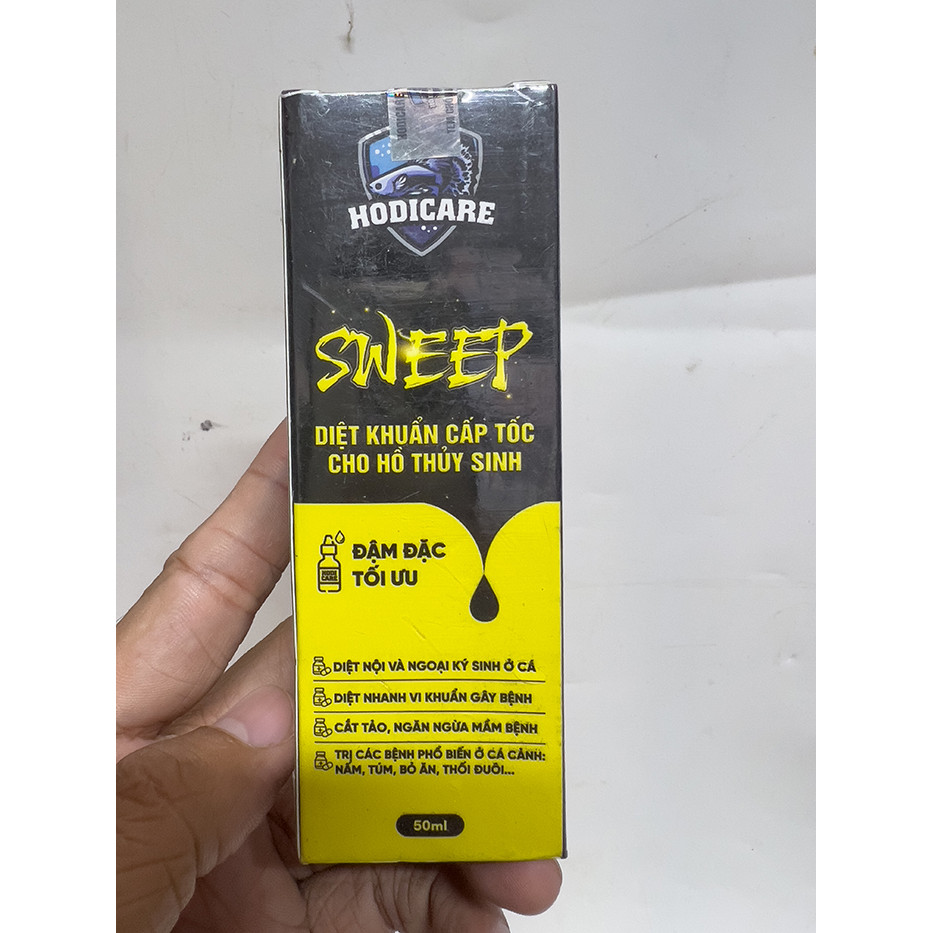 Sweep Diệt Khuẩn Cấp Tốc Cho Bể Cá Cảnh Hodicare Chai 50ml